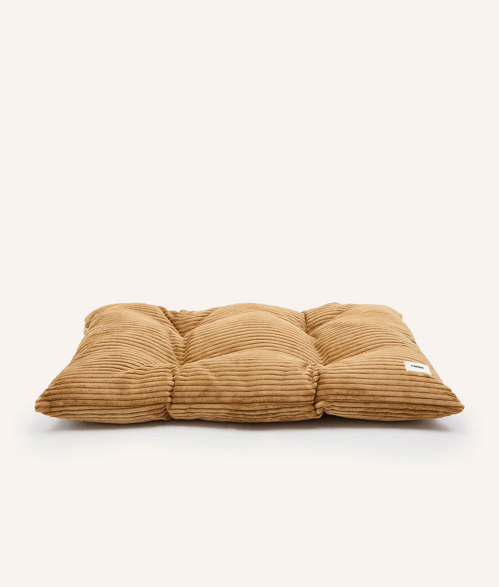 Cojín Cama Perro Pana Mostaza, Bela