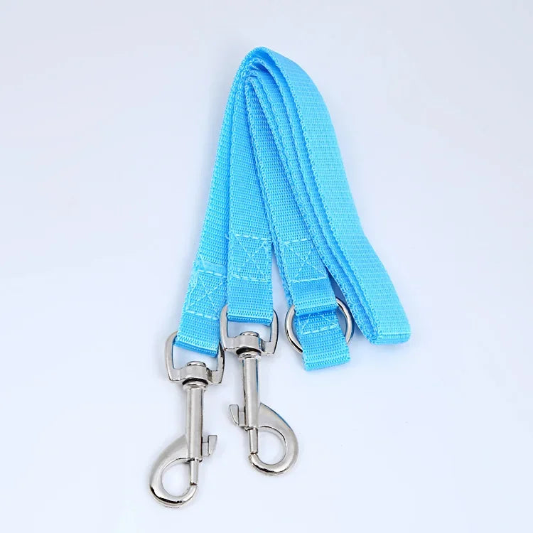Outdoor Walking Two Dogs Leash Coupler Double Twin Lead Walking Leashes Dog Harness Dog Accessories Supplies