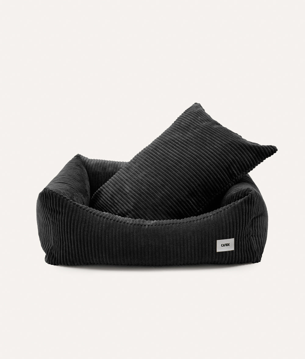 Cama Perro Pana Negro, Snozy