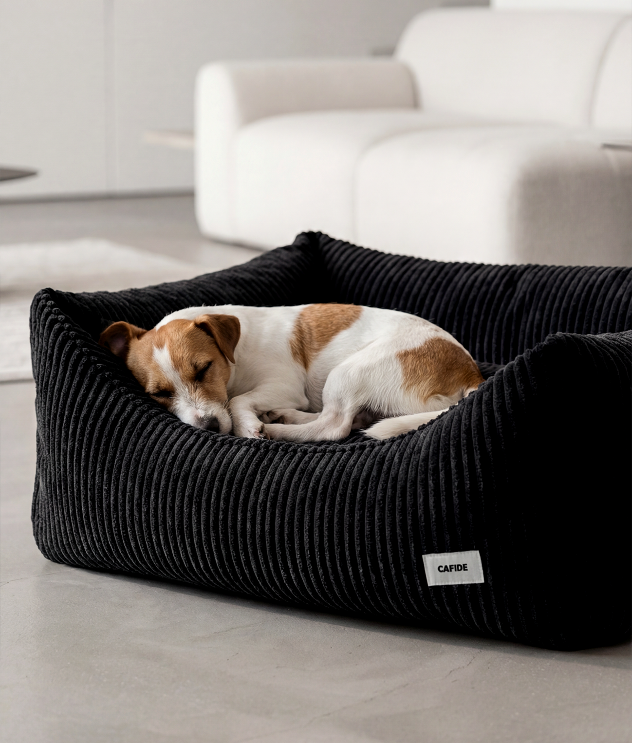 Cama Perro Pana Negro, Snozy